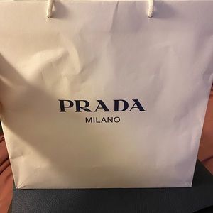 Prada shopping bag